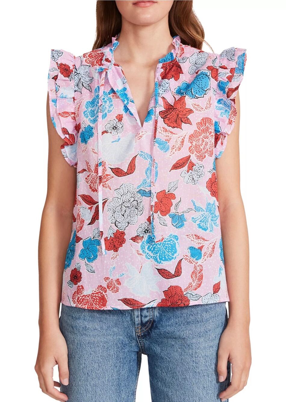 BB Dakota by Steve Madden Flutter Away Top